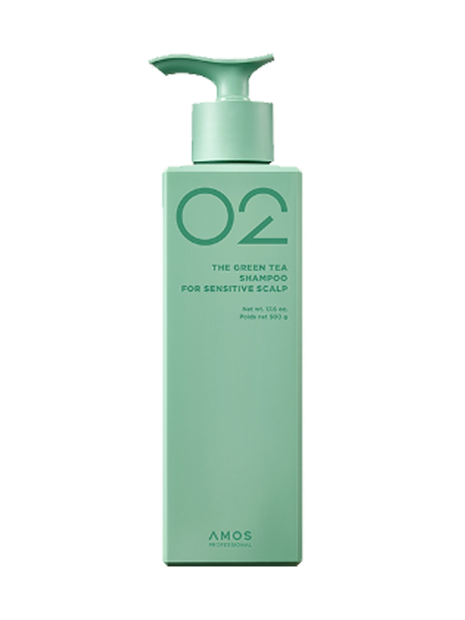 THE GREEN TEA SHAMPOO FOR SENSITIVE SCALP 500ml, amos PROFESSIONAL amos PROFESSIONAL Shampoo