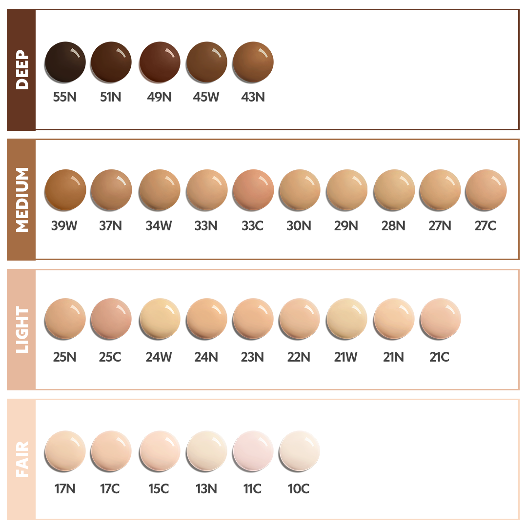 TIRTIR Mask Fit Red Foundation MINI SPF40 PA++ 10g (30colors)