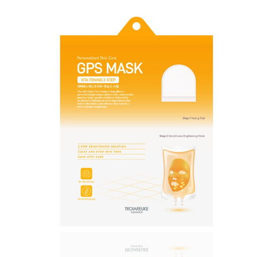 TROIAREUKE GPS Mask Vita-Toning 2-Step 1ea TROIAREUKE Treatment masks