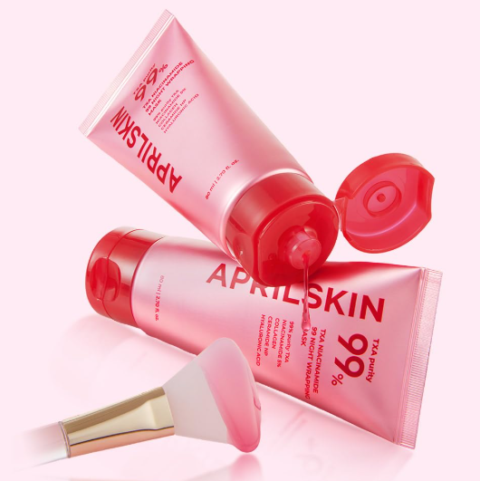 TXA Niacinamide 99 Night Wrapping Mask 80ml, APRILSKIN APRILSKIN Peel-off Mask
