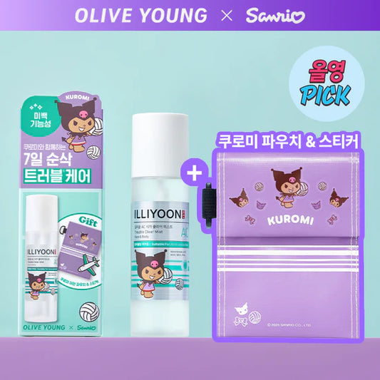 [Tanned Kuromi] ILLIYOON Cica Trouble Mist 200ml ILLIYOON Toner Mist