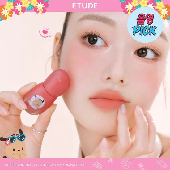 [Tanned Pochacco] ETUDE Soft Fixing Tint ETUDE Lip Tint