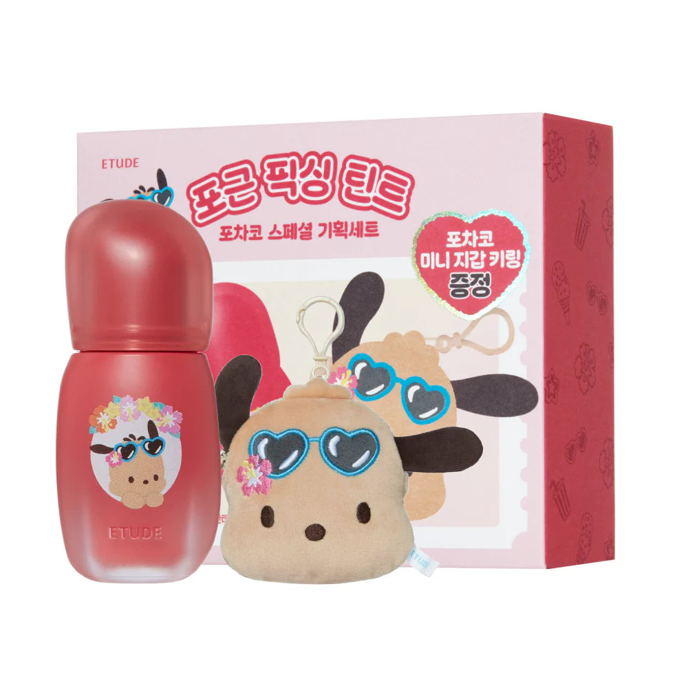 [Tanned Pochacco] ETUDE Soft Fixing Tint ETUDE Lip Tint