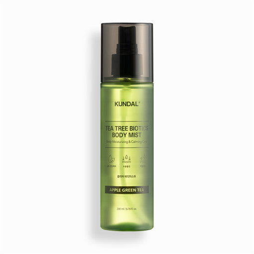 Tea Tree Biotics Clear Body Mist 200ml #Apple Green Tea, KUNDAL