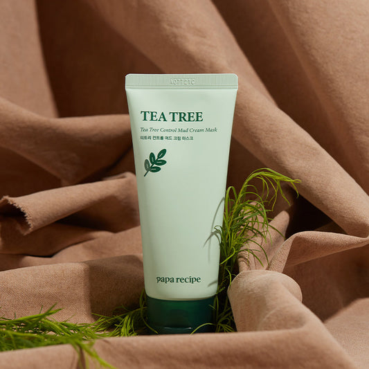 Tea Tree Control Mud Cream Mask 100ml, papa recipe papa recipe Mud Mask