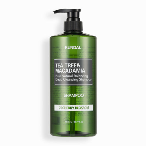Tea Tree & Macadamia Deep Cleansing Shampoo 1058ml #CHERRY BLOSSOM, KUNDAL