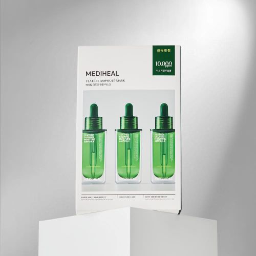 Teatree Ampoule Mask 25ml X 10ea, MEDIHEAL