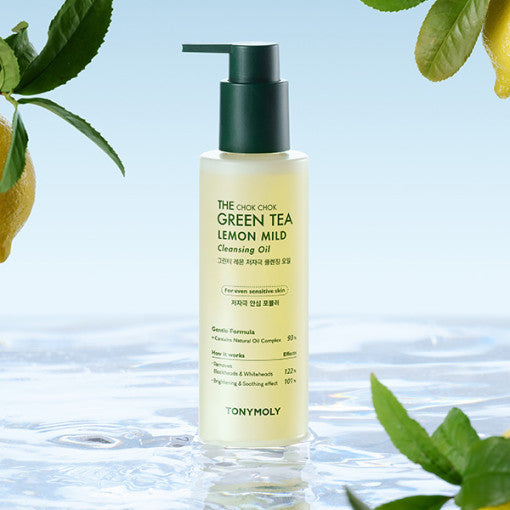The Chok Chok Green Tea Lemon Mild Cleansing Oil 200ml, TONYMOLY TONYMOLY Cleansing Oil