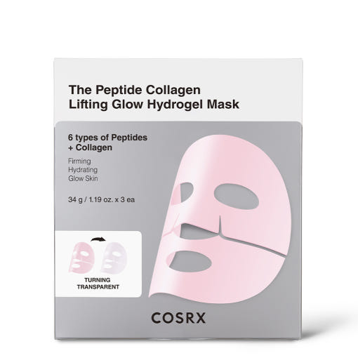 The Peptide Collagen Lifting Glow Hydrogel Mask 34g X 3ea, COSRX COSRX Facial Mask