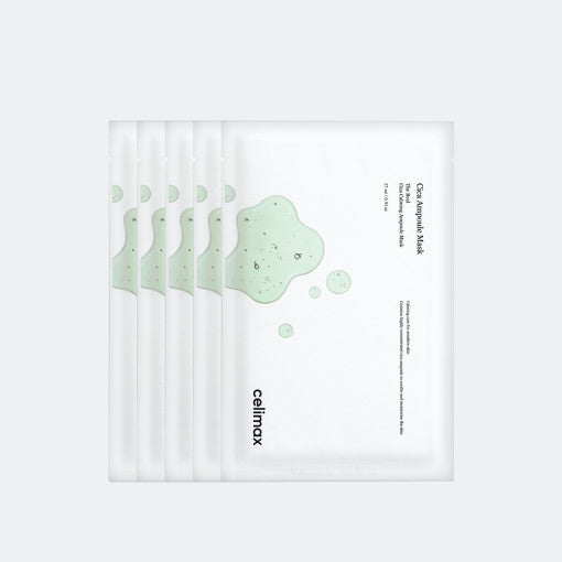 The Real Cica Calming Ampoule Sheet Mask 5P, celimax celimax Facial Mask
