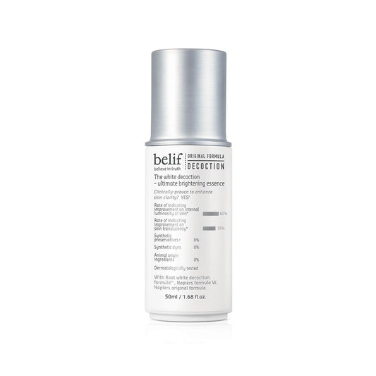 The White Decoction – Ultimate Brightening Essence 50ml, belif