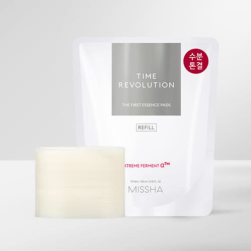 Time Revolution The First Essence Pad 250ml/75pads (Refill), MISSHA MISSHA Toner Pad