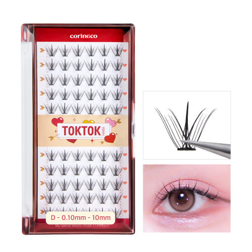 Toktok-Hara Cupid Eyelash 60pcs (3 Types), CORINGCO CORINGCO False Eyelashes