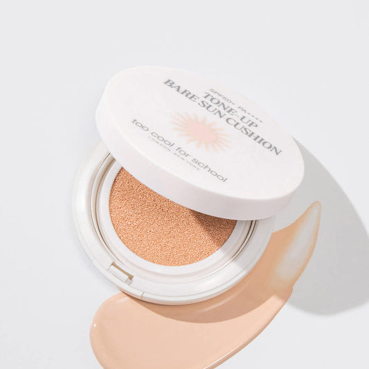 Tone-Up Bare Sun Cushion SPF50+PA++++ 15g, TOO COOL FOR SCHOOL TOO COOL FOR SCHOOL Sun Cushion