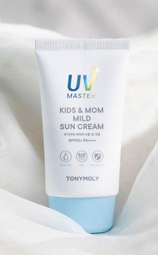UV Master Kids & Mom Mild Sun Cream SPF50+ PA++++ 45ml, TONYMOLY TONYMOLY Sun Cream