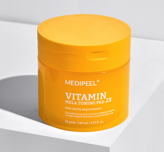 VITAMIN MELA TONING PAD 2X 140ml / 50pads, MEDIPEEL MEDIPEEL Toner Pad