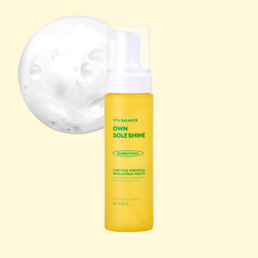 VITA BALANCE OWN SOLE SHINE Bubble Foam 200ml, EUNYUL EUNYUL Cleansing Foam