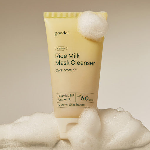 Vegan Rice Milk Mask Cleanser 150ml, goodal goodal Cleansing Milk & Gel