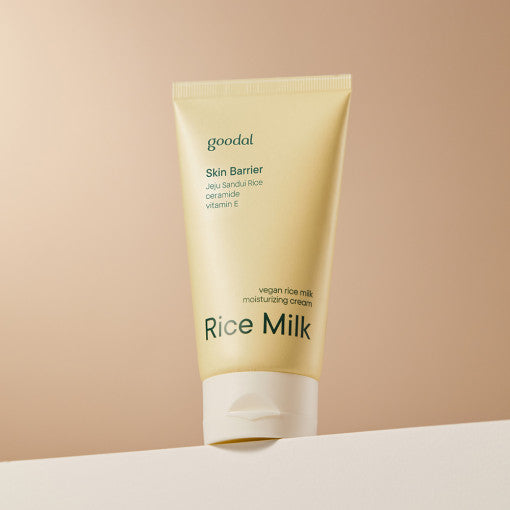 Vegan Rice Milk Moisturizing Cream 100ml, goodal goodal Face Cream
