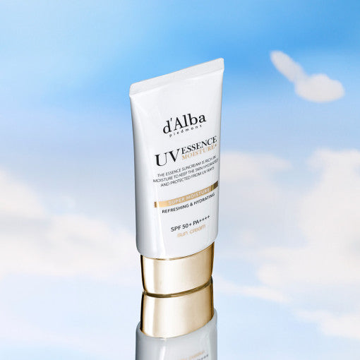 Vegan Super Moisture Essence Sun Cream SPF 50+ PA++++ 50ml, d'Alba-11