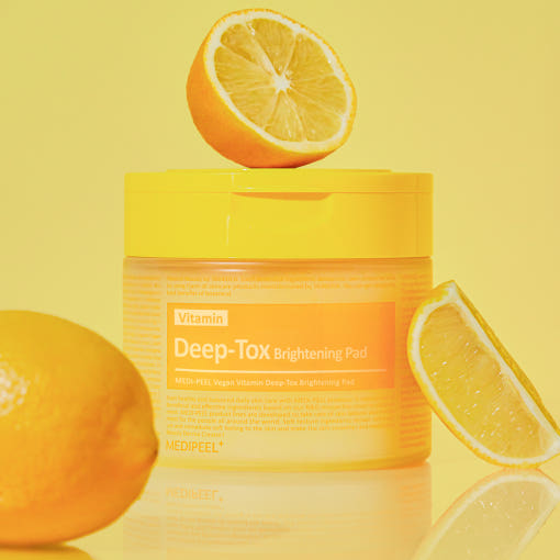Vegan Vitamin Deep-Tox Brightening Pad 70pcs/270ml, MEDIPEEL MEDIPEEL Toner Pad