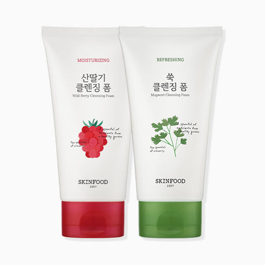 Vegegarden Cleansing Foam 150ml (2 Types), SKINFOOD SKINFOOD Cleansing Foam
