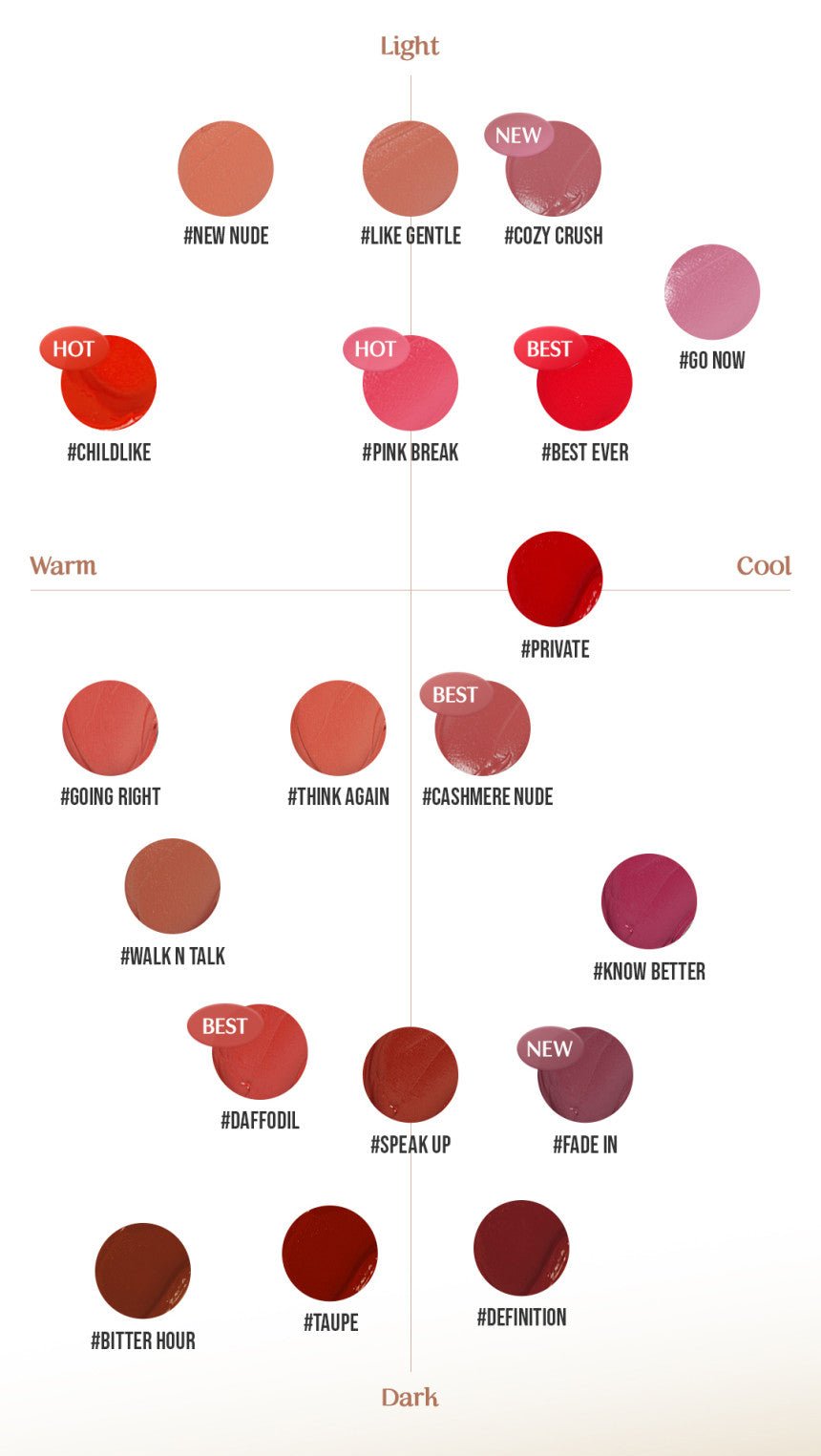 Velvet Lip Tint 4g, 3CE 3CE Lip Stains