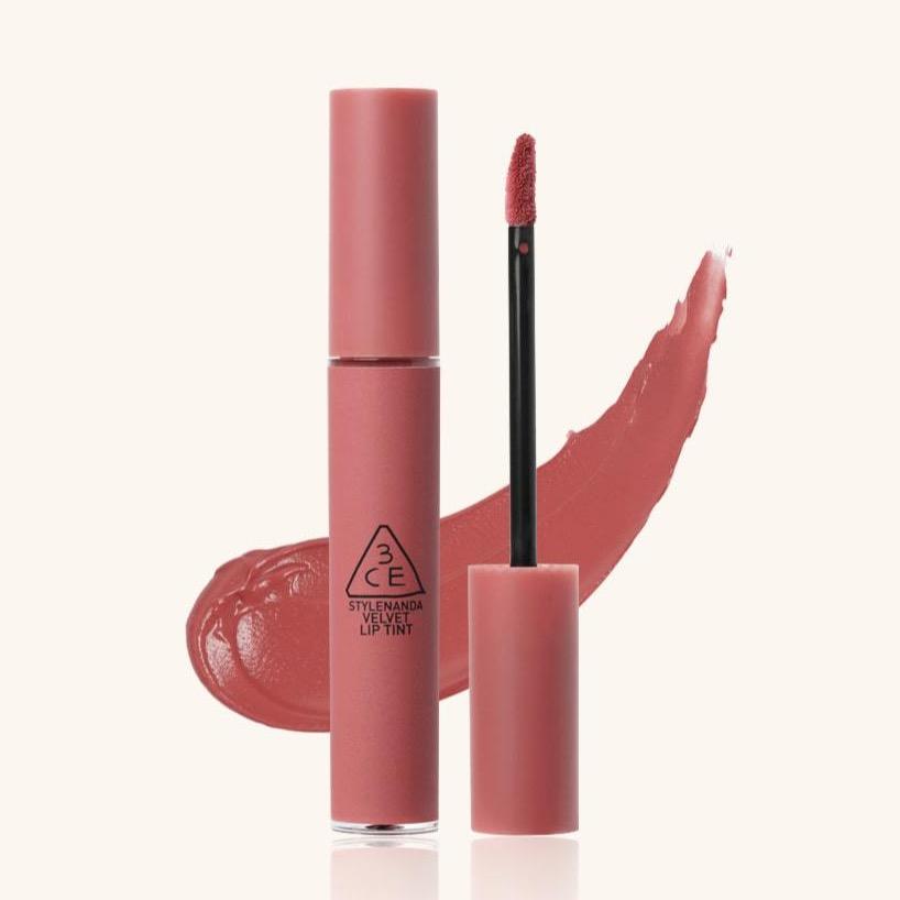  Velvet Lip Tint 4g #CASHMERE NUDE, 3CE-1