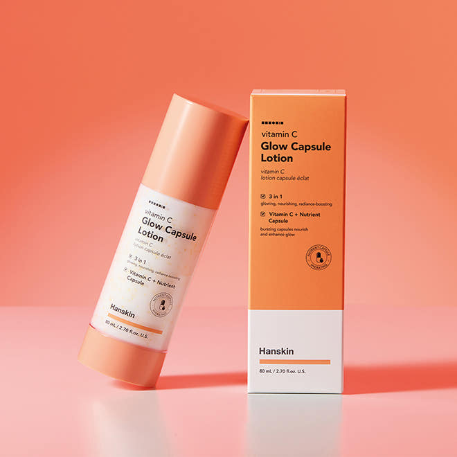 Vitamin C Glow Capsule Lotion 80ml, Hanskin Hanskin Face Lotion