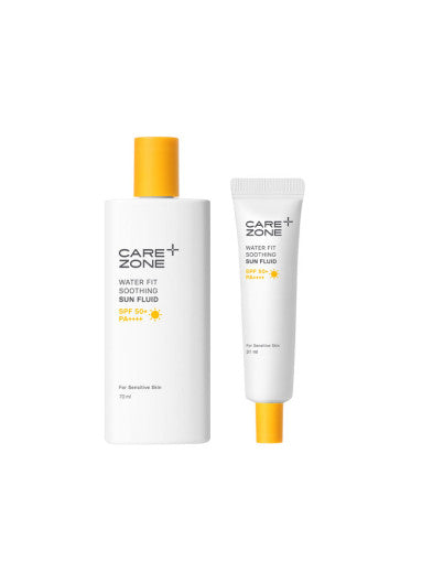 Water Fit Soothing Sun Fluid SPF 50+/PA++++ (70ml+31ml), CAREZONE CAREZONE Sunscreen