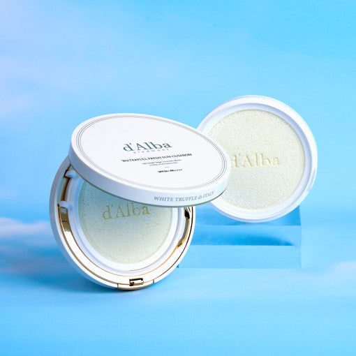 Waterful Fresh Sun Cushion 25g+25g(refill) SPF50+/PA++++, d'Alba-11
