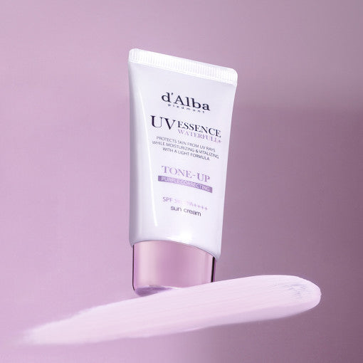 Waterfull Tone-Up Sun Cream (Purple) 50ml SPF50+ PA++++, d'Alba-11
