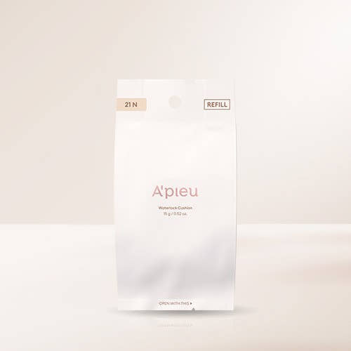 Waterlock Cushion SPF50+ PA++++ 15g (Refill) #21 Light Beige,A'pieu