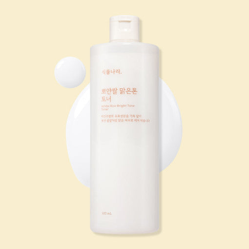 White Rice Bright Tone Toner 500ml, Shingmulnara Shingmulnara Brightening Toner