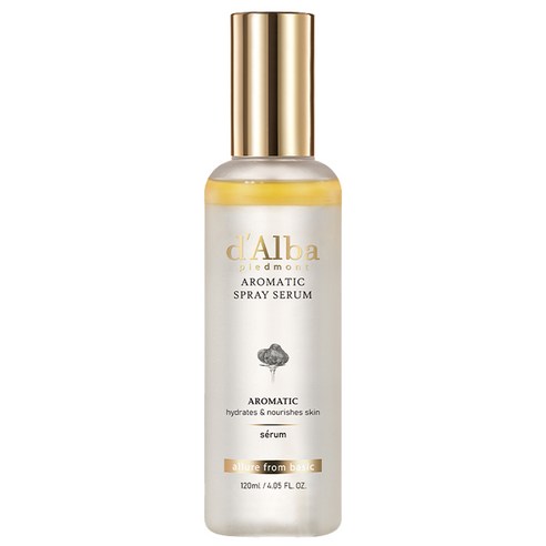 White Truffle First Aromatic Spray Serum 120ml, d'Alba d'Alba serum