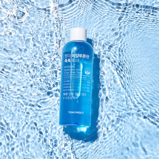 Wonder Hyaluronic Acid Chok Chok Toner 500ml, TONYMOLY TONYMOLY Hydrating Toner