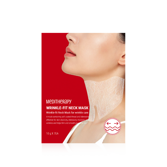 Wrinkle-Fit Neck Mask 10g X 7ea, MEDITHERAPY