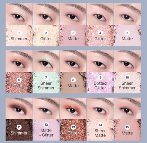 XL Eyeshadow Palette 17g #MOOD SHIFTER, 3CE