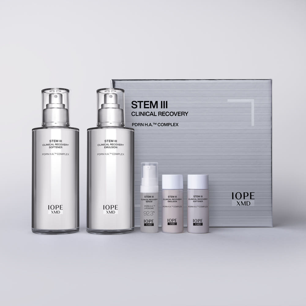 XMD STEM III Clinical Recovery Set (Softner 130ml + Emulsion 130ml), IOPE IOPE Skincare Set