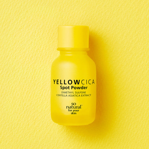 YELLOW CICA SPOT POWDER 17ml, so natural so natural Powder