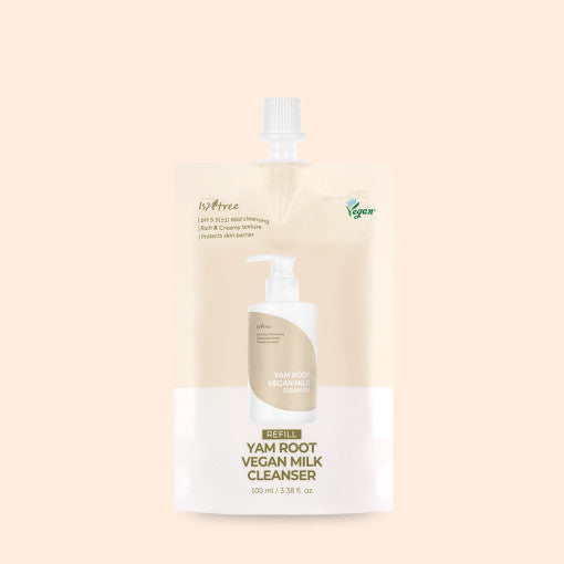 Yam Root Vegan Milk Cleanser (REFILL) 100ml, Isntree Isntree Cleansing Milk & Gel
