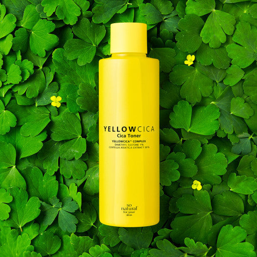Yellow Cica Toner 260ml, so natural so natural Balancing Toner