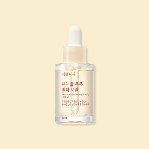 Yuchae Flower Honey Watery Multi Oil 30ml, Shingmulnara Shingmulnara Facial Oil
