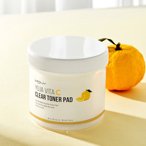 Yuja Vita C Clear Toner Pad 100ea/240ml, MACQUEEN New York MACQUEEN New York Toner Pad