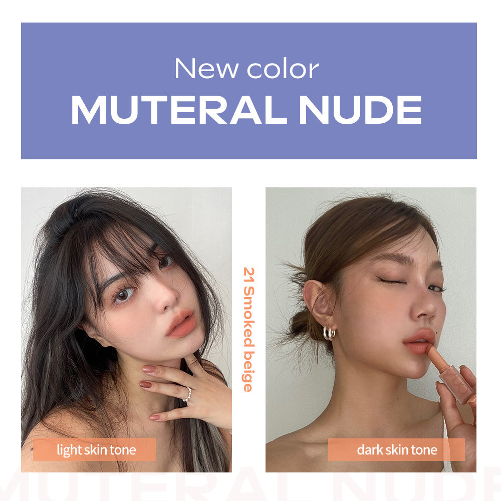 ZERO MATTE LIPSTICK New Muteral Nude, rom&nd rom&nd Lipstick