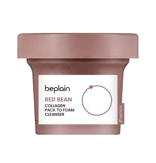 beplain Red Bean Collagen Pack To Foam Cleanser 100ml beplain Cleansing Foam