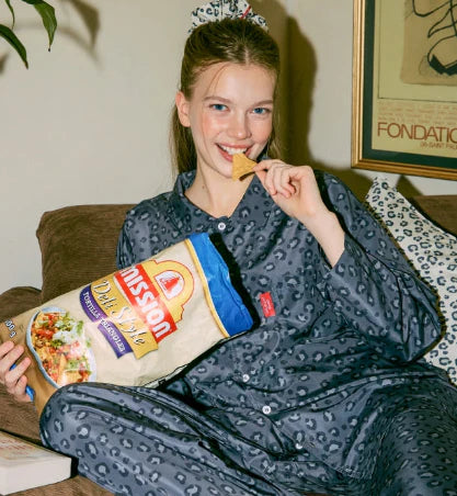 [dance on the floor] 25FW Furless pajamas[Long] - Leopard (ateez Wear) Dance on the floor Pajama Set