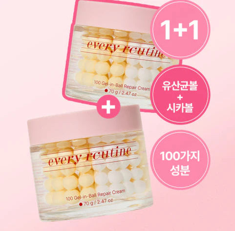 every routine 100 Gel in Ball Repair Cream 1+1