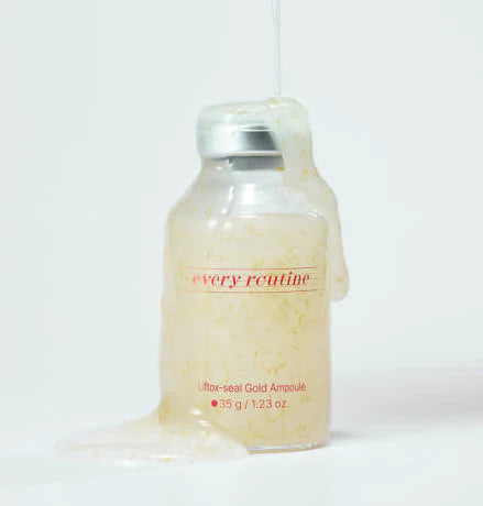every routine Liftox seal Gold Ampoule