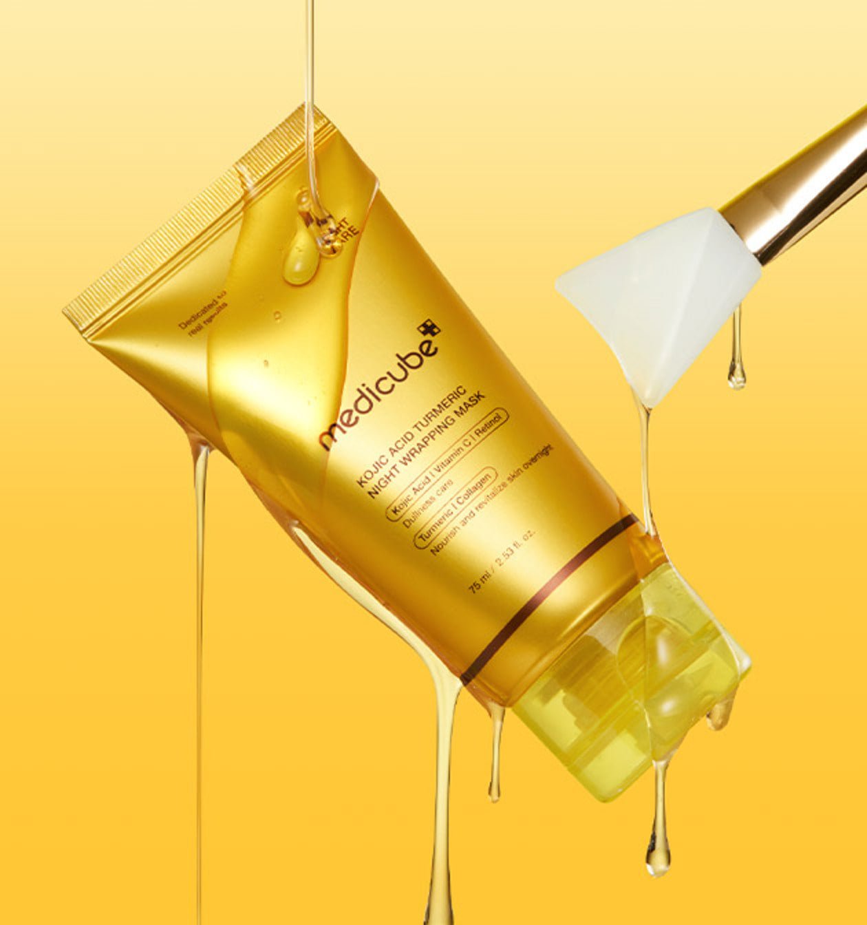 Kojic Acid Turmeric Night Wrapping Mask 75ml, medicube medicube Treatment Mask